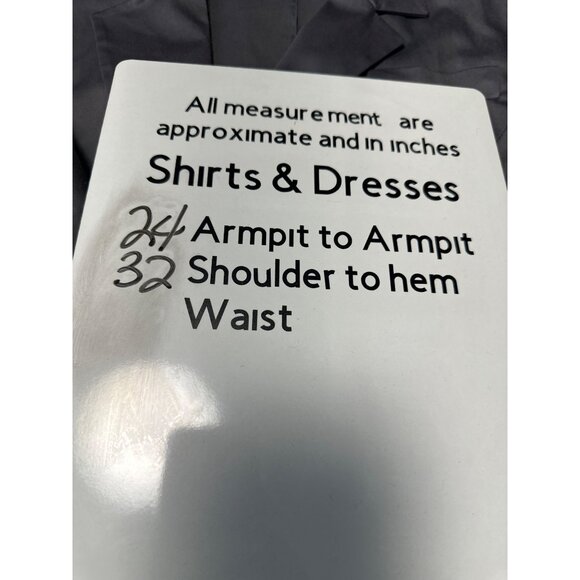 Lane Bryant Single-Button Striped Cuffs Gray Blazer Women's Size 22 - Picture 10 of 10